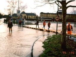 Überschwemmung in Bayreuth