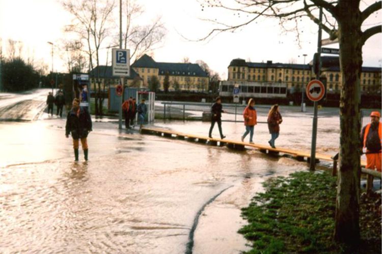 Überflutungen im Januar 1995 Überflutungen im Januar 1995